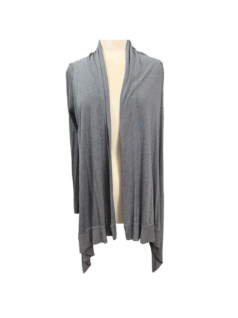 Ted‎ Baker Cardigan Size XS Gray Blue Striped